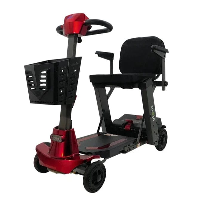 Mojo Auto-Fold Scooter by Enhance Mobility MJ101 Mobility Scooters Enhance Mobility Red