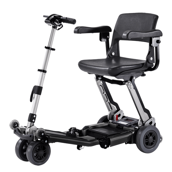 FreeRider Luggie Elite Foldable Mobility Scooter Mobility Scooters FreeRider Black  