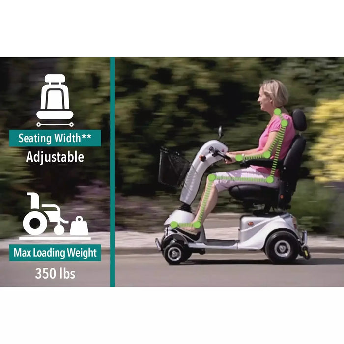 Quingo Flyte Mobility Scooter With MK2 Self Loading Ramp Mobility Scooters Quingo   