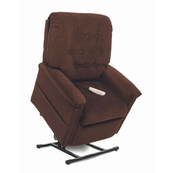 Pride Heritage LC-358 Power Lift Chair Recliner Arm Chairs, Recliners & Sleeper Chairs Pride Mobility Petite Wide - User Height: 5'3" and Below Espresso - 100% Polyester (Crypton Aria Fabrics) 