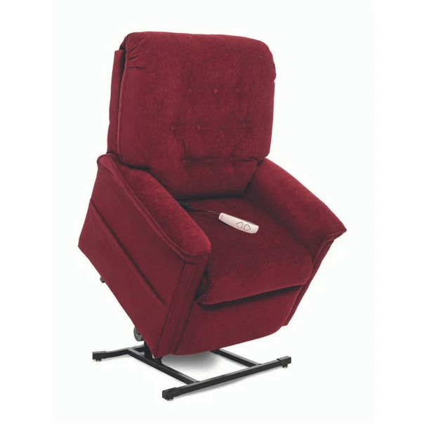 Pride Heritage LC-358 Power Lift Chair Recliner Arm Chairs, Recliners & Sleeper Chairs Pride Mobility Petite Wide - User Height: 5'3" and Below Red - 100% Polyester (Crypton Aria Fabrics) 