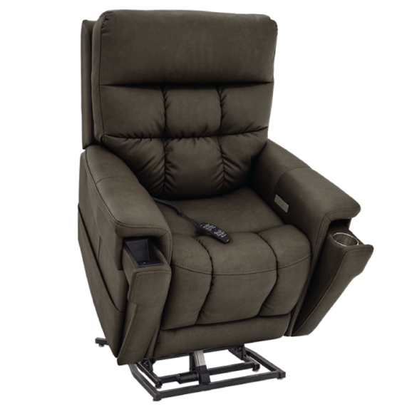 Pride Vivalift! Ultra Lift Chair Recliner PLR-4955 Arm Chairs, Recliners & Sleeper Chairs Pride Mobility Small (5'4" and below) Capriccio Smoke 