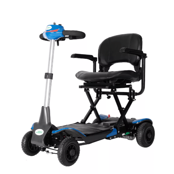 JBH Auto Folding Lightweight Mobility Scooter FDB01 Mobility Scooters JBH Medical Blue  
