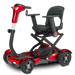 EV Rider TeQno Auto Fold Mobility Scooter Mobility Scooters EV Rider Ruby Red  