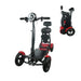 ComfyGo MS 3000 Foldable Electric Mobility Scooter Mobility Scooters ComfyGo Red Regular Minimalist Seat 