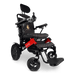 ComfyGo Majestic IQ-9000 Long Range Folding Electric Wheelchair With Optional Auto-Recline Wheelchairs ComfyGo Black & Red Black (+$100) 