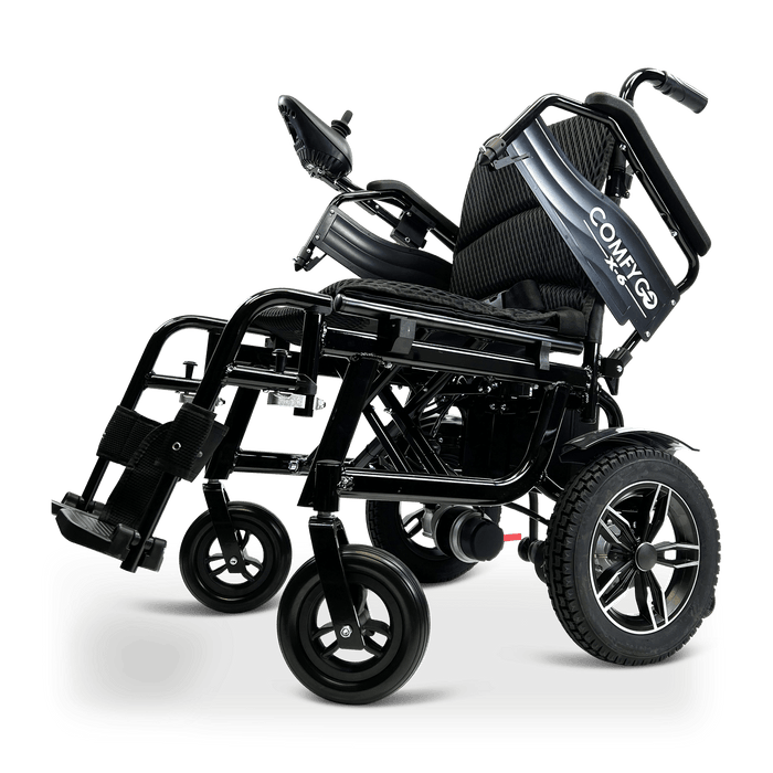 ComfyGo X-6 Lightweight Folding Electric Wheelchair Wheelchairs ComfyGo   