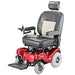 Merits Health Atlantis Heavy Duty Bariatric Power Electric Wheelchair P710 Wheelchairs Merits Health Red  
