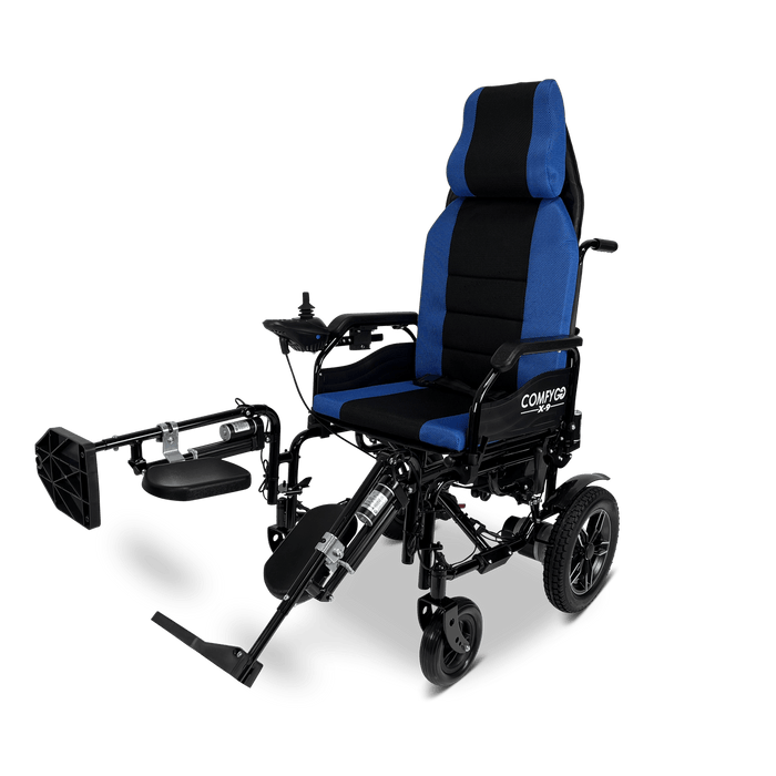 ComfyGo X-9 Remote Controlled Electric Wheelchair With Automatic Recline Wheelchairs ComfyGo   