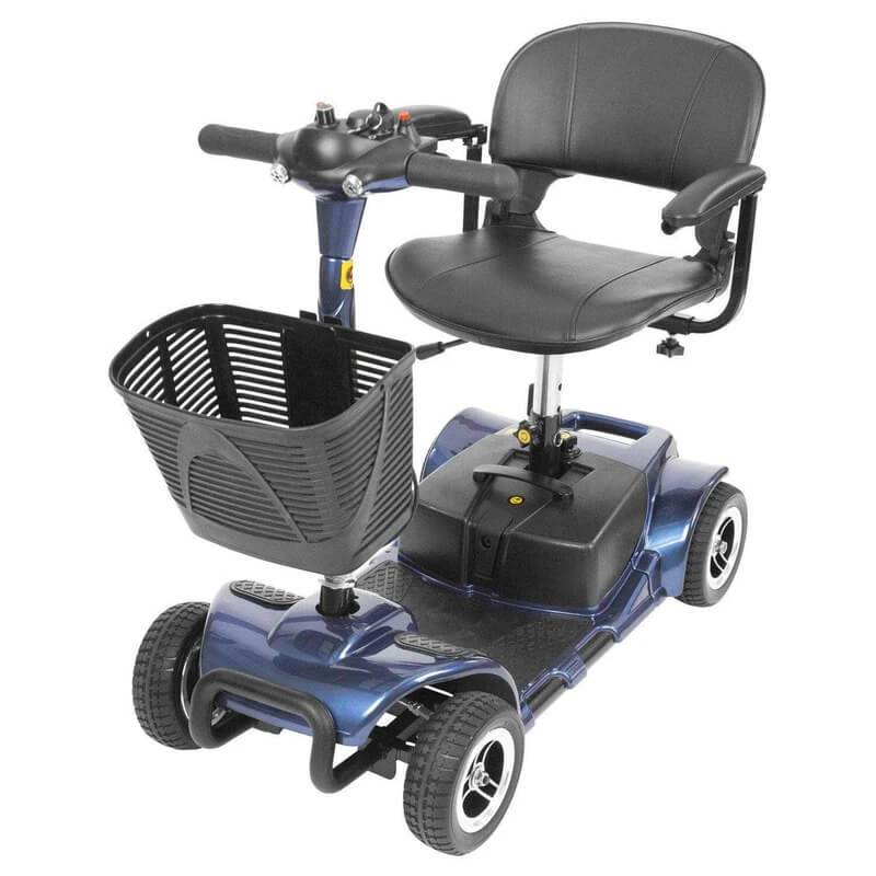 Vive 4 Wheel Mobility Scooter by Vive Health Mobility Scooters Vive Health Blue