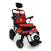ComfyGo Majestic IQ-9000 Long Range Folding Electric Wheelchair With Optional Auto-Recline Wheelchairs ComfyGo Black & Red Red (+$100) 