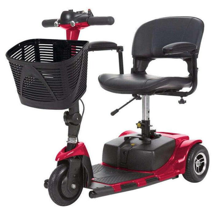 Vive Health 3 Wheel Mobility Scooter Mobility Scooters Vive Health Red  