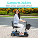 Vive Health 3 Wheel Mobility Scooter Mobility Scooters Vive Health   