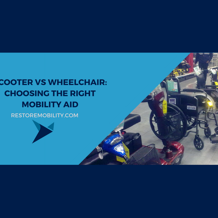 Scooter vs Wheelchair: Choosing the Right Mobility Aid