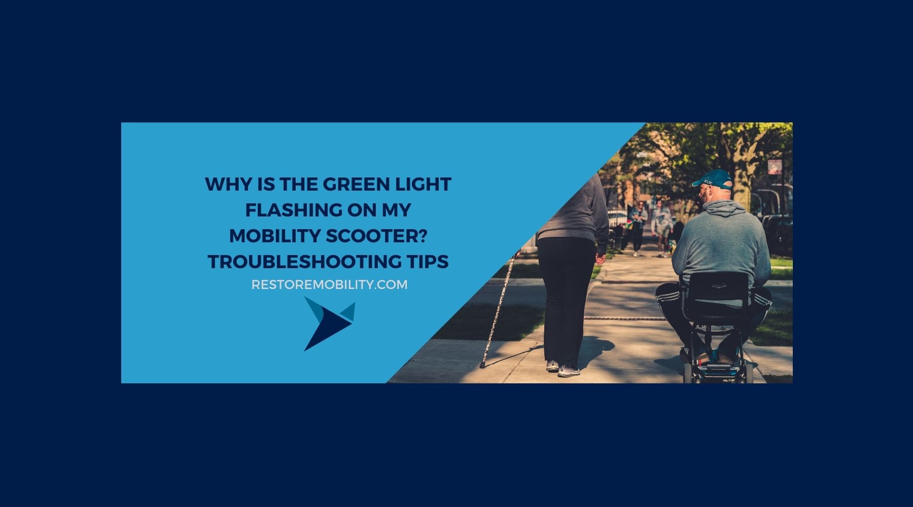 Why Is the Green Light Flashing on My Mobility Scooter?