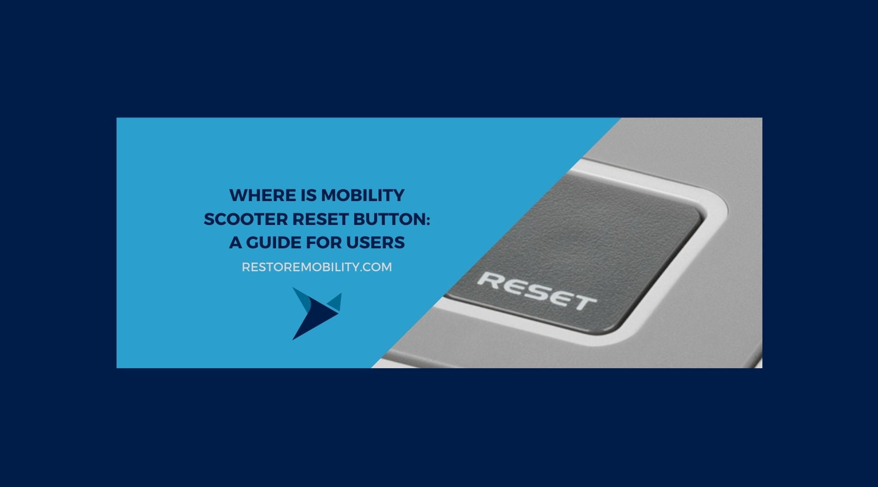 Where Is Mobility Scooter Reset Button: A Guide for Users