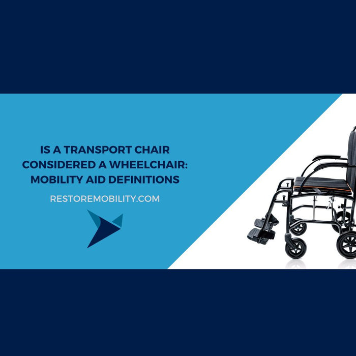 Is a Transport Chair Considered a Wheelchair?