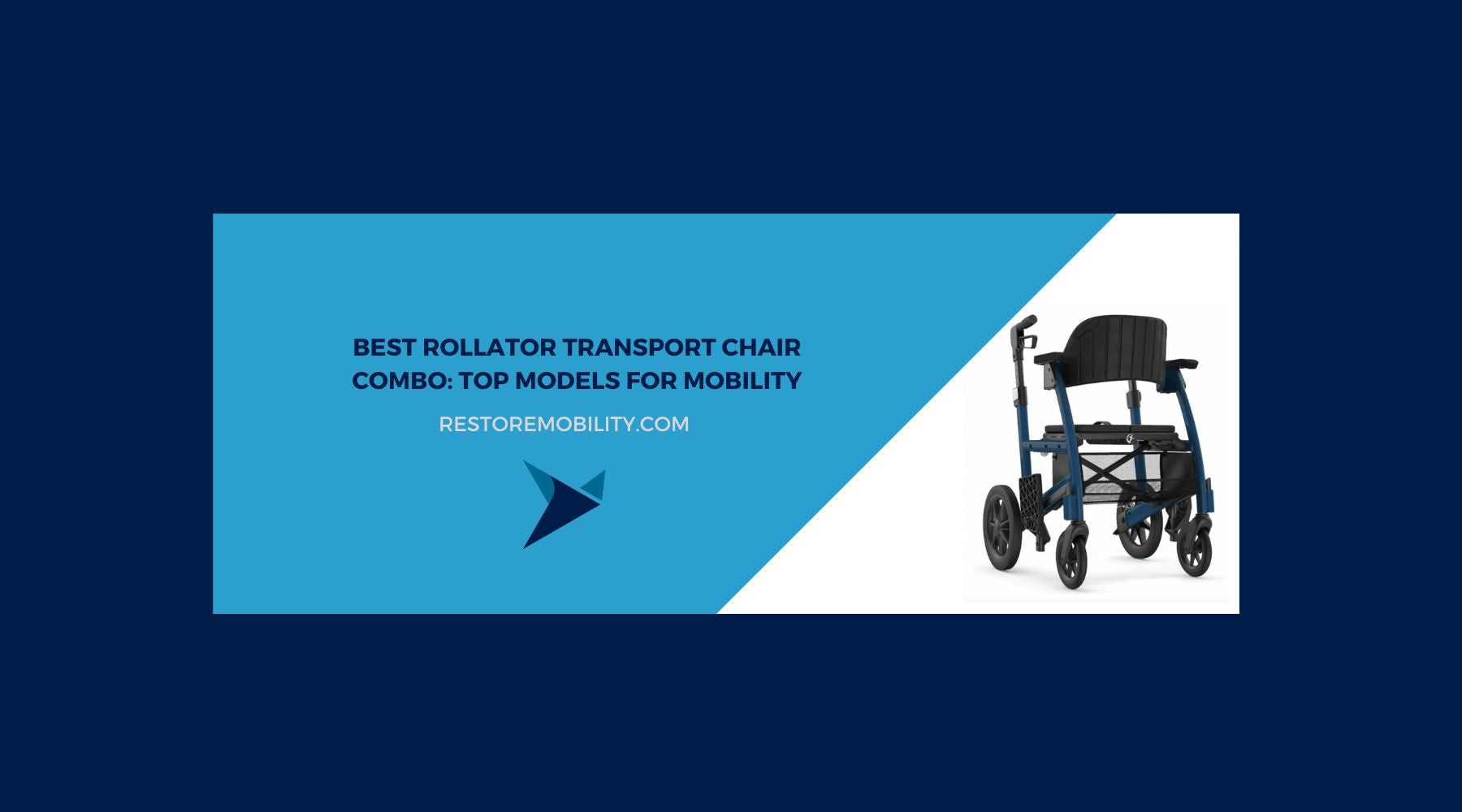 Best Rollator Transport Chair Combo: The Triumph Prestige