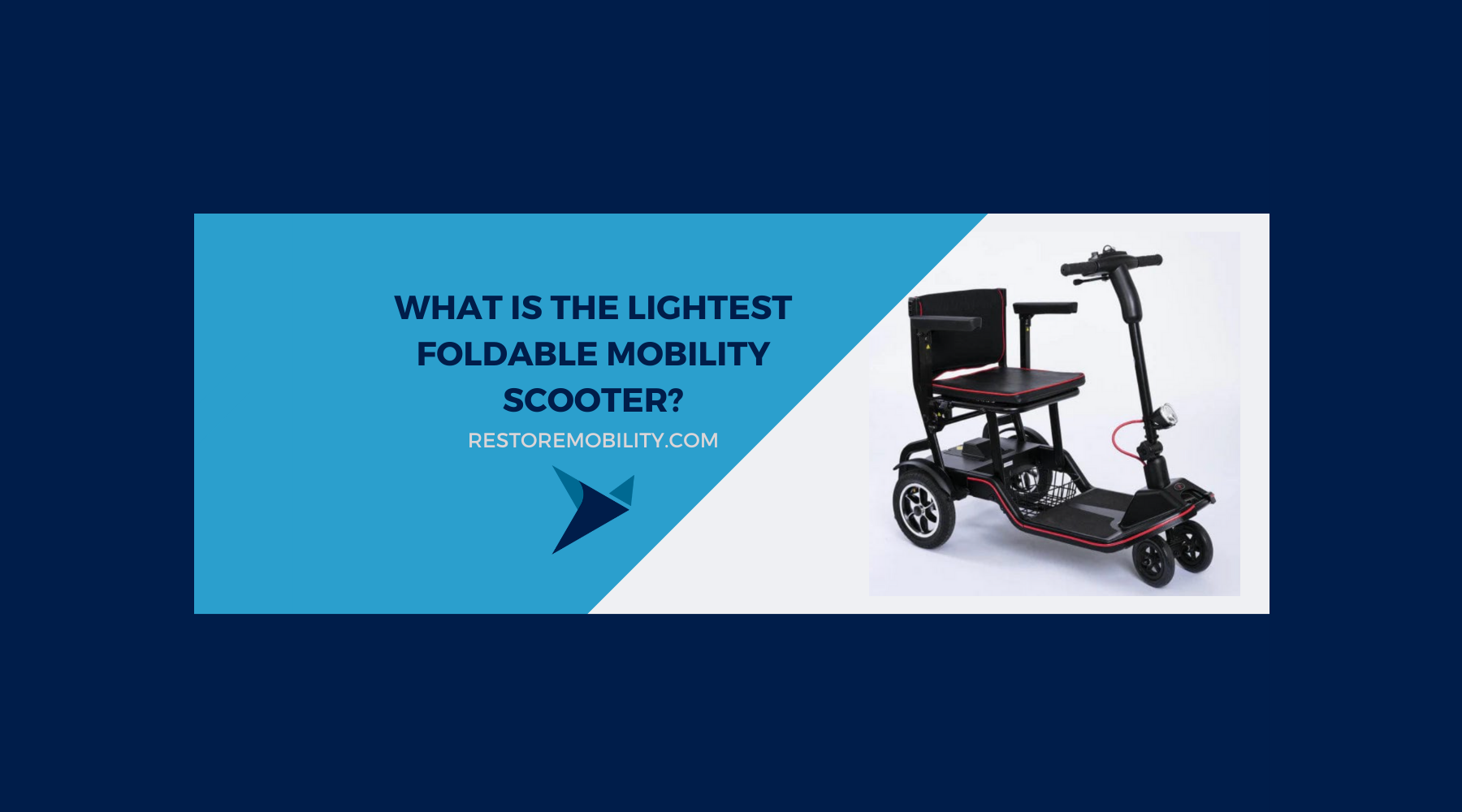 What is the Lightest Foldable Mobility Scooter?