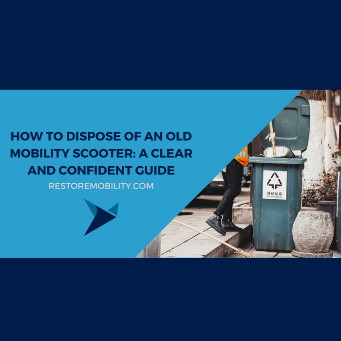 How to Dispose of an Old Mobility Scooter in 2023