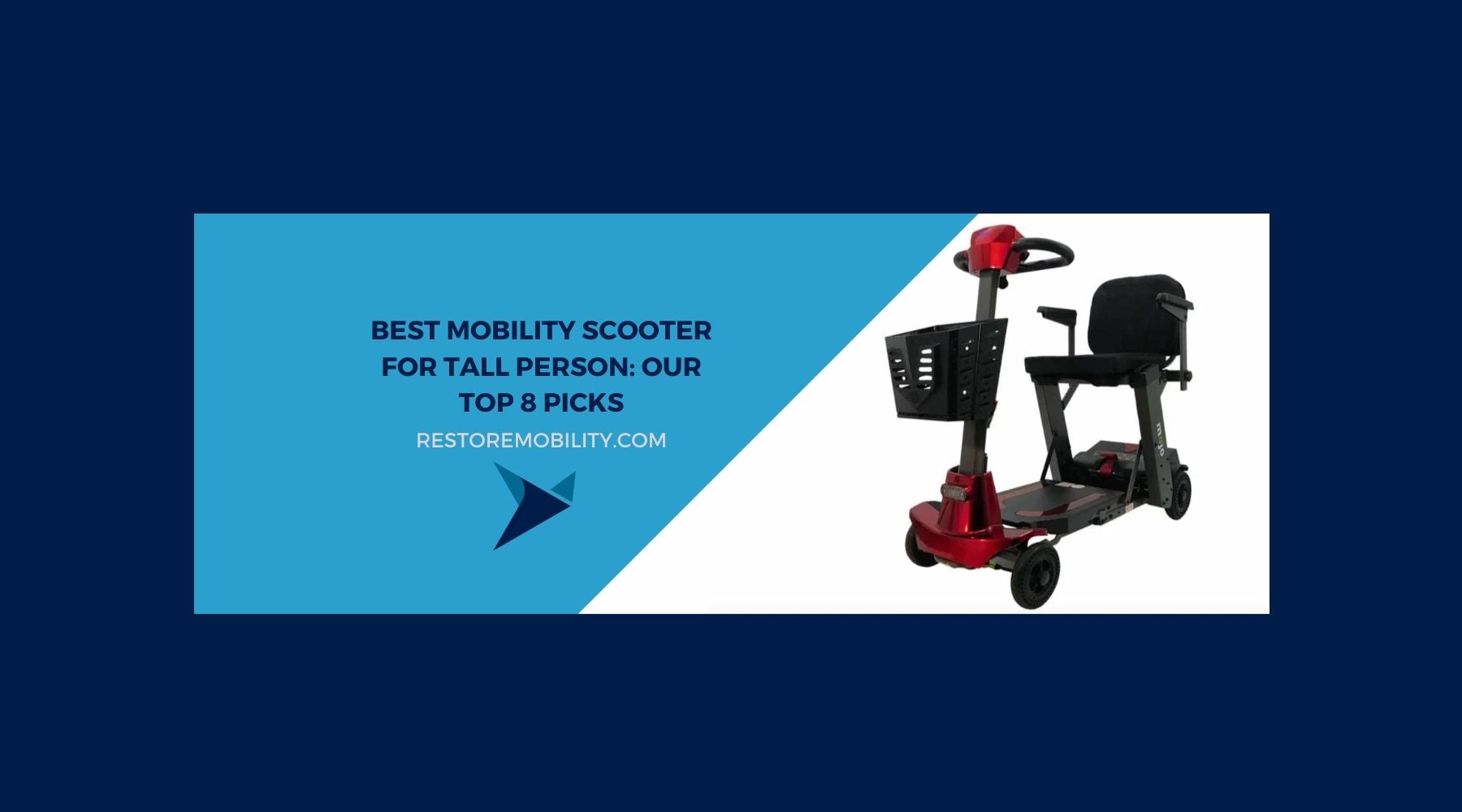 Best Mobility Scooter for Tall Person: Our Top 8 Picks