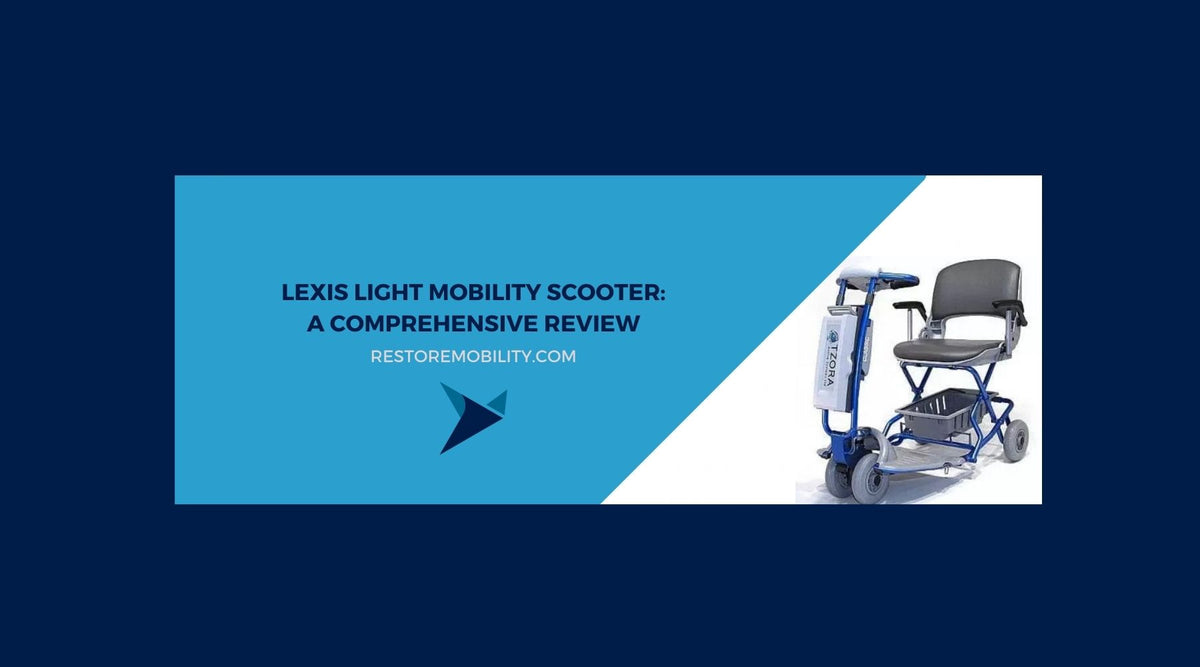 Lexis Light Mobility Scooter by Tzora A Full Review — RestoreMobility