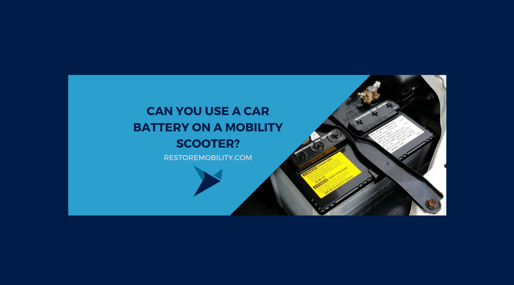 Can You Use a Car Battery on a Mobility Scooter?