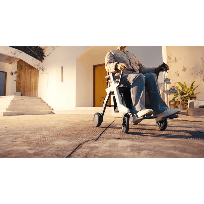 Roamate 3-in-1 Rollator & Electric Wheelchair Walkers Enhance Mobility