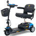 Golden Buzzaround XL 3-Wheel Mobility Scooter GB121-STD Mobility Scooters Golden Technologies Standard 12AH Battery Blue