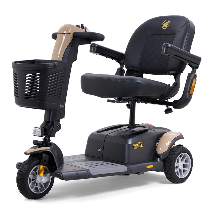 Golden Tech Buzzaround LX 3-Wheel Mobility Scooter GB119 Mobility Scooters Golden Technologies Desert Tan