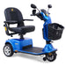 Golden Companion Full Size 3-Wheel Mobility Scooter GC340 Mobility Scooters Golden Technologies Azure Blue