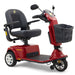 Golden Companion Full Size 3-Wheel Mobility Scooter GC340 Mobility Scooters Golden Technologies Crimson Red