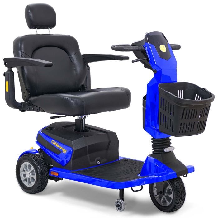 Golden Companion HD 3-Wheel Mobility Scooter GC540 Mobility Scooters Golden Technologies Azure Blue