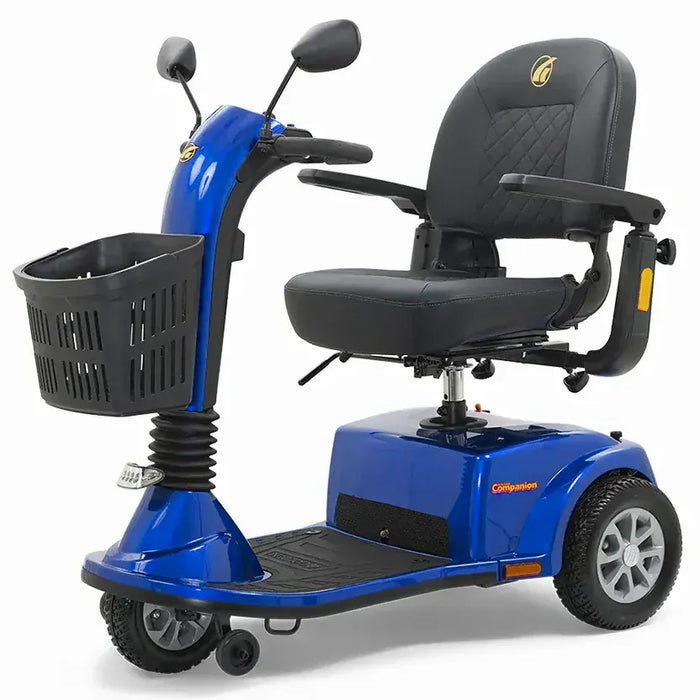 Golden Companion Mid Size 3-Wheel Mobility Scooter GC240 Mobility Scooters Golden Technologies Azure Blue