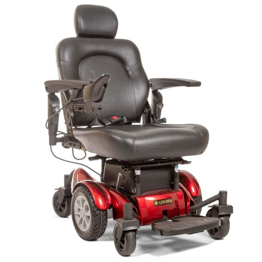 Golden Compass HD Heavy Duty Power Chair GP620 Wheelchairs Golden Technologies Red