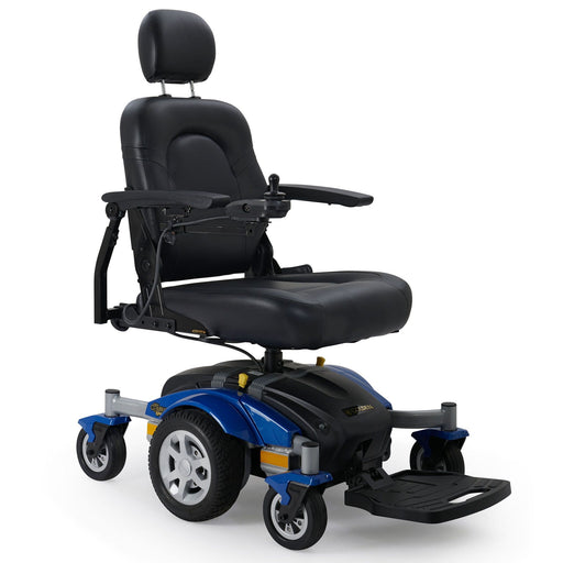 Golden Compass Sport Full Size Power Wheelchair GP605 Wheelchairs Golden Technologies Blue