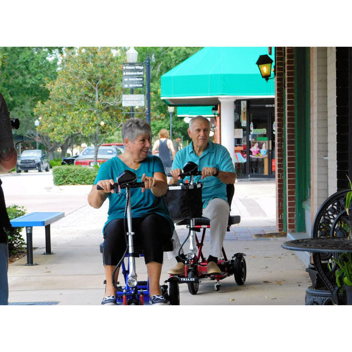 Triaxe Cruze Lightweight Foldable 3 Wheel Mobility Scooter by Enhance Mobility T3055 Mobility Scooters Enhance Mobility   