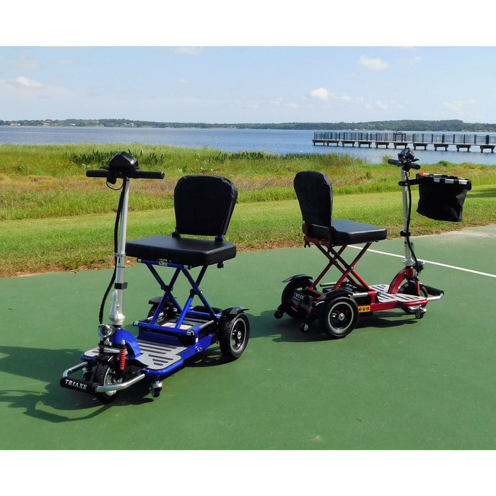 Triaxe Cruze Lightweight Foldable 3 Wheel Mobility Scooter by Enhance Mobility T3055 Mobility Scooters Enhance Mobility   