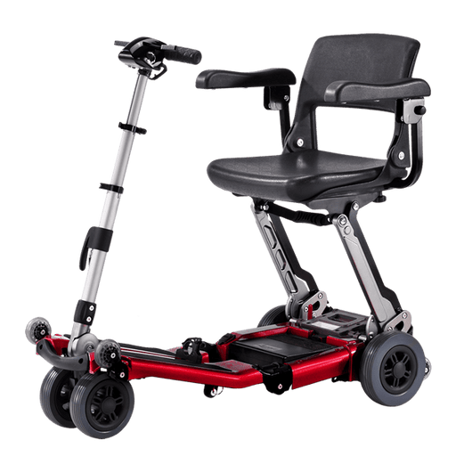 FreeRider Luggie Elite Foldable Mobility Scooter Mobility Scooters FreeRider Red  