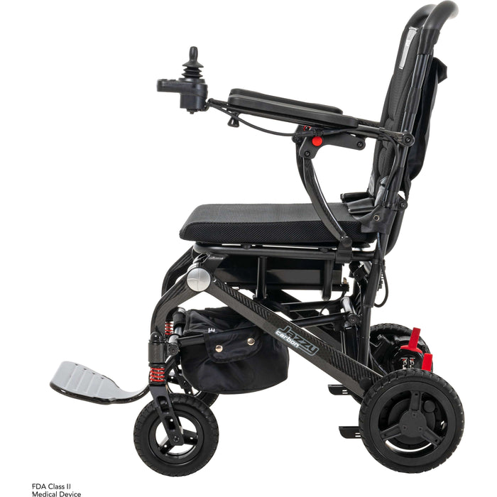 Pride Jazzy Carbon Travel Folding Power Wheelchair Power Chair Pride Mobility   