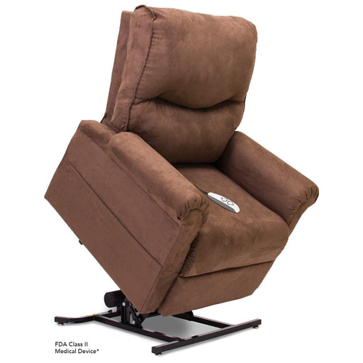 Pride Essential LC-105 Power Lift Chair Recliner 3-Position Arm Chairs, Recliners & Sleeper Chairs Pride Mobility Micro-Suede - Cocoa  