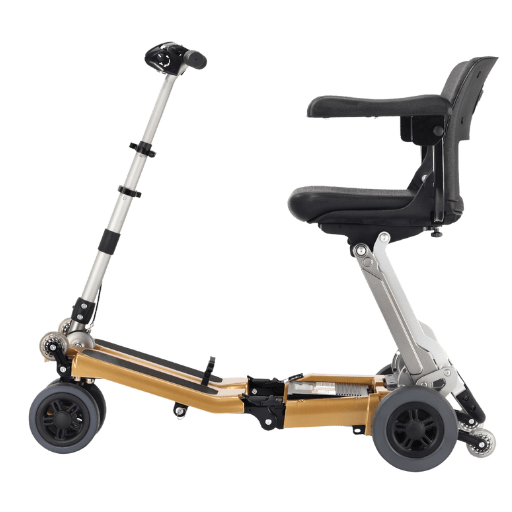 FreeRider Luggie Golden Elite Foldable Mobility Scooter Mobility Scooters FreeRider   