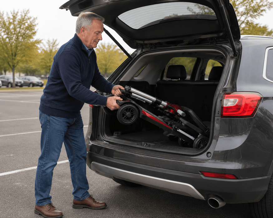 MobiFree Folding Mobility Scooter by Enhance Mobility