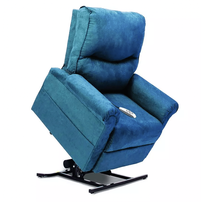 Pride Essential LC-105 Power Lift Chair Recliner 3-Position Arm Chairs, Recliners & Sleeper Chairs Pride Mobility Micro-Suede - Sky  