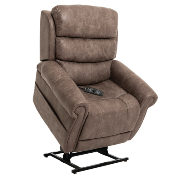 Pride Vivalift! Tranquil 2 Power Lift Chair Recliner PLR-935 Arm Chairs, Recliners & Sleeper Chairs Pride Mobility Small Astro Mushroom 