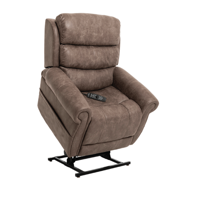 Pride Vivalift! Tranquil 2 Power Lift Chair Recliner PLR-935 Arm Chairs, Recliners & Sleeper Chairs Pride Mobility Small Astro Mushroom 