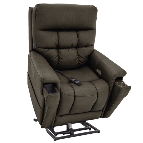 Pride Vivalift! Ultra Lift Chair Recliner PLR-4955 Arm Chairs, Recliners & Sleeper Chairs Pride Mobility Small (5'4" and below) Capriccio Smoke (85% Polyester/15% Polyurethane) 