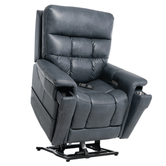 Pride Vivalift! Ultra Lift Chair Recliner PLR-4955 Arm Chairs, Recliners & Sleeper Chairs Pride Mobility Small (5'4" and below) Capriccio Slate (85% Polyester/15% Polyurethane) 
