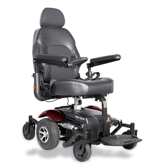 Merits Health Vision Sport Electric Power Wheelchair P326 Wheelchairs Merits Health   