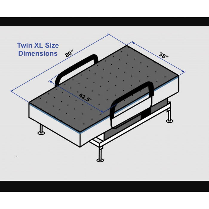 UPbed Standard Sleep To Stand Adjustable Bed by Journey Health Adjustable Beds Journey   